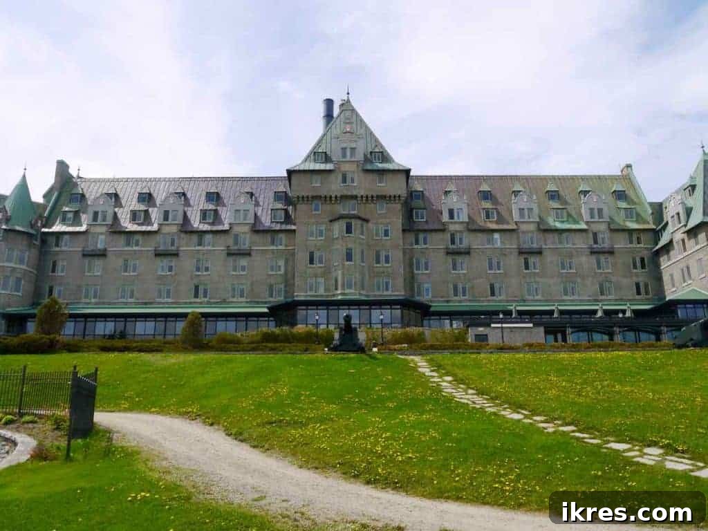 Quebec Destinations Montreal Baie St Paul La Malbaie 38 Le Manoir Richelieu: Historic Hotel Overlooking the St. Lawrence River
