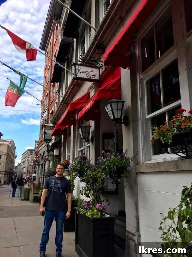 Quebec Destinations Montreal Baie St Paul La Malbaie 9 Old Montreal's European Ambiance and Cobblestone Paths