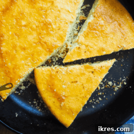 Sweet Cornbread Recipe in a Cast-Iron Skillet image