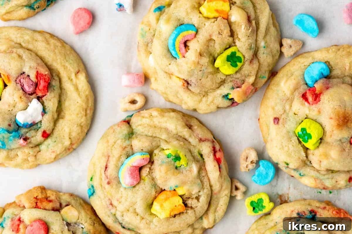 8 Quick St Patricks Day Desserts 7 Lucky Charms Cookies