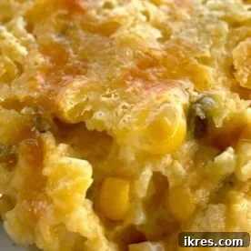 Easy Jiffy Corn Pudding recipe, creamy and baked.