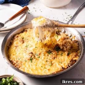 French Onion Rice with caramelized onions and melted Gruyere cheese.