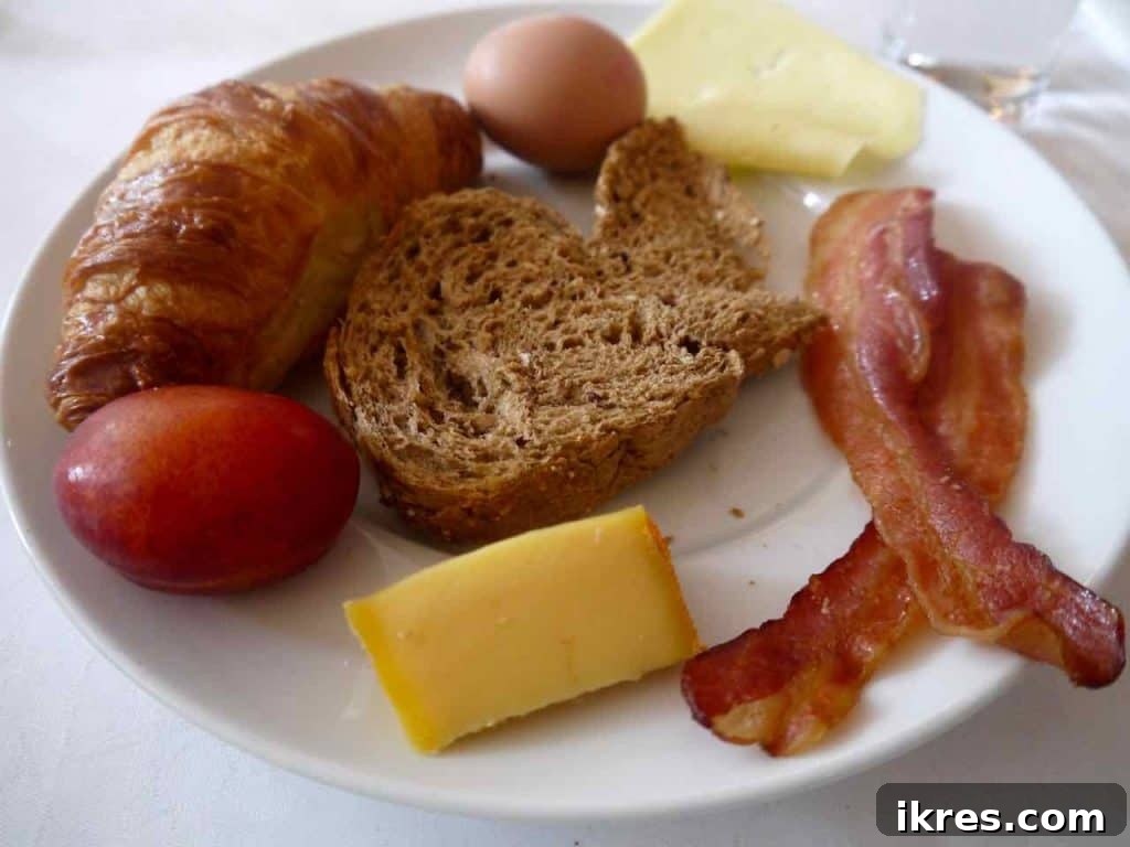 A delicious and fresh breakfast spread at Hotel Groot Warnsborn