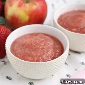 Strawberry Applesauce