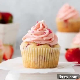 Strawberry Cupcakes