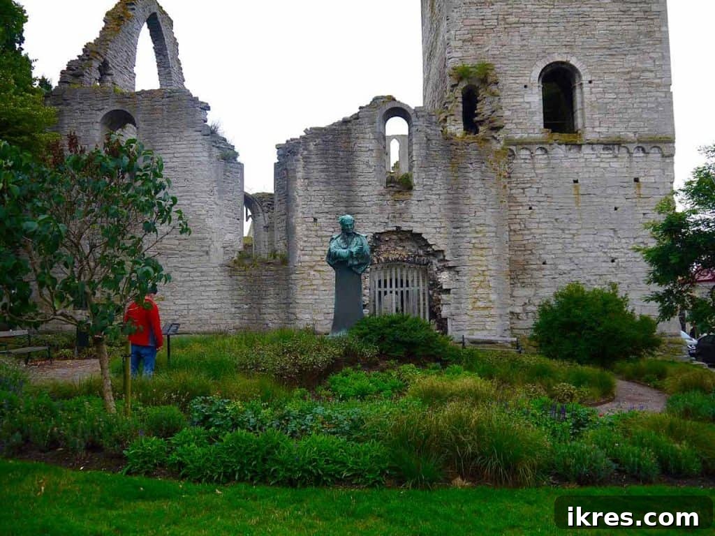 The impressive Ringmuren, Visby's city wall