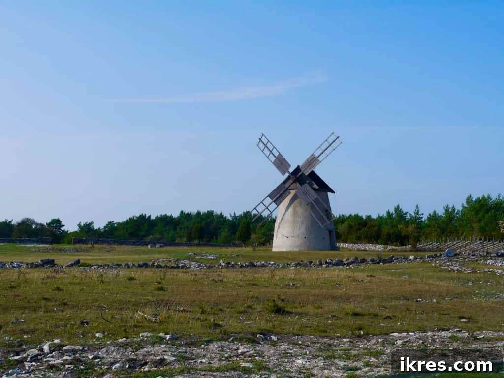 Coastal landscape of Fårö, Sweden