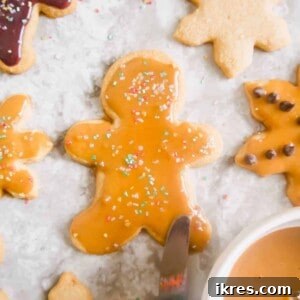 Delicious Paleo, Gluten-Free Maple Sugar Cookies ready for baking and decorating.