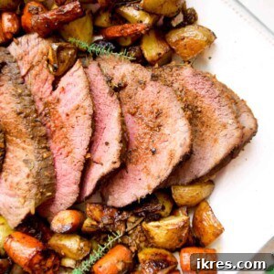Garlic and Fresh Herb Heart of Shoulder Roast (Paleo, Whole30) | Perchance to Cook, www.perchancetocook.com