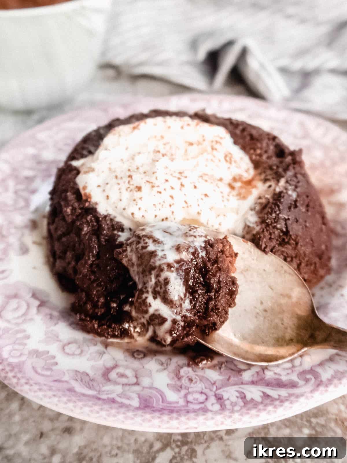 Dairy-free Chocolate Molten Lava Cakes | Perchance to Cook