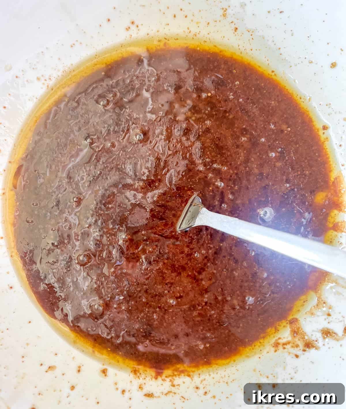 Ultimate Vegan Lactation Treats 6 Wet ingredients in a bowl.
