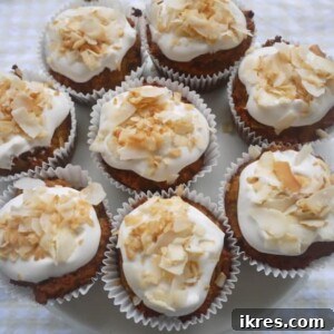 Toasted Coconut Cream Muffins (paleo, GF)