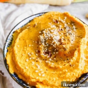 Roasted Carrot Za'atar Hummus | Perchance to Cook, www.perchancetocook.com