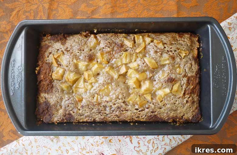 Grain Free Caramel Apple Banana Bread Delight 5 Sliced Caramel Apple Banana Bread (paleo, GF) ready to serve | Perchance to Cook