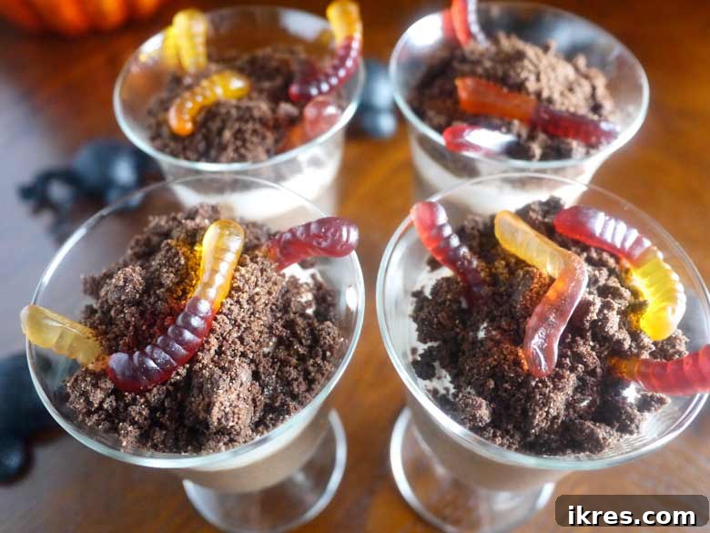 Paleo GF Clean Dirt Delight 2 Clean "Dirt" (paleo, GF) | A delicious and healthy Halloween treat from Perchance to Cook