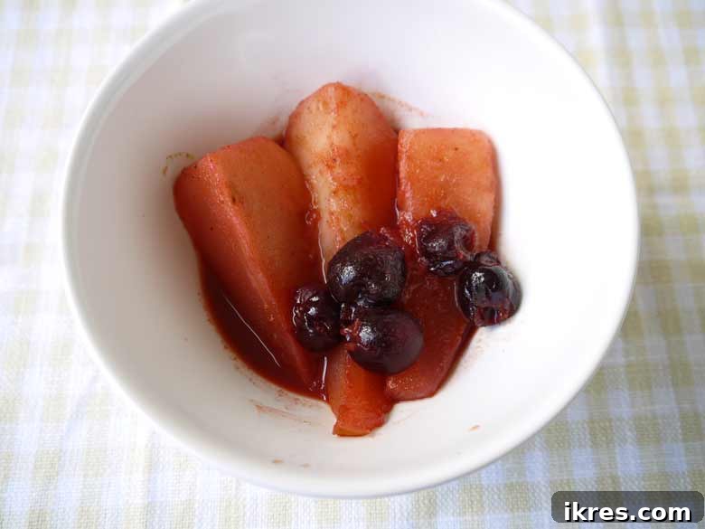 Wholesome Paleo Cranberry Sauce and Five Thanksgiving Sides for a Healthy Holiday Meal 8 Elegant Spiced Poached Pears, a healthy paleo dessert