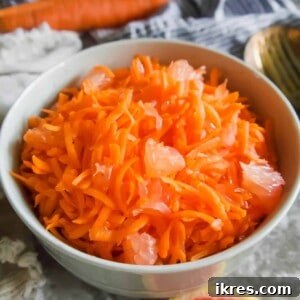 Carrot Grapefruit Salad (Paleo, GF) | Perchance to Cook, www.perchancetocook.com