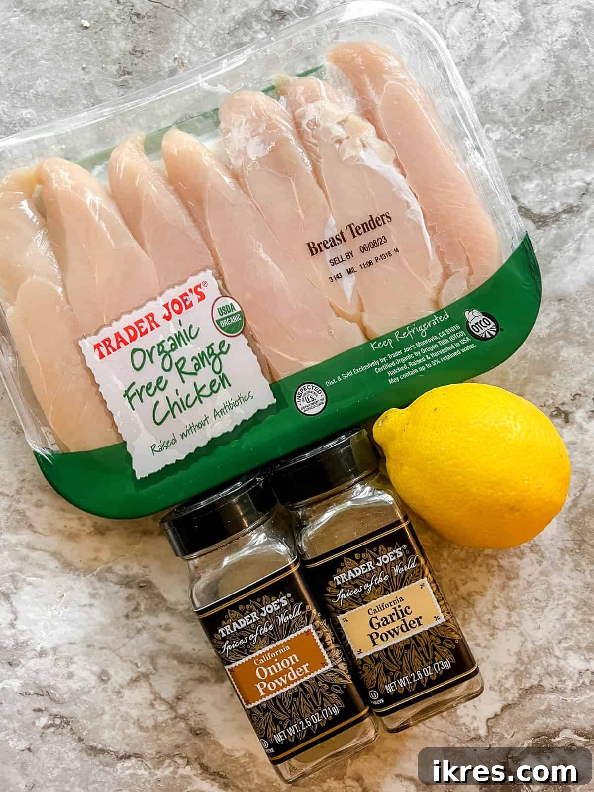 Power-Packed Kale Cobb Salad 4 Cooked and seasoned chicken breast, perfectly prepared and ready to be diced for the kale cobb salad.