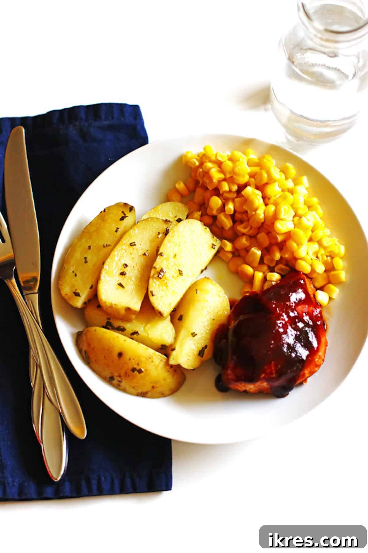 These Oven Roasted Potatoes are a great side dish that can be cooked in the oven or on the grill.