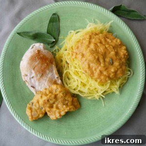 Paleo Pumpkin Alfredo Sauce