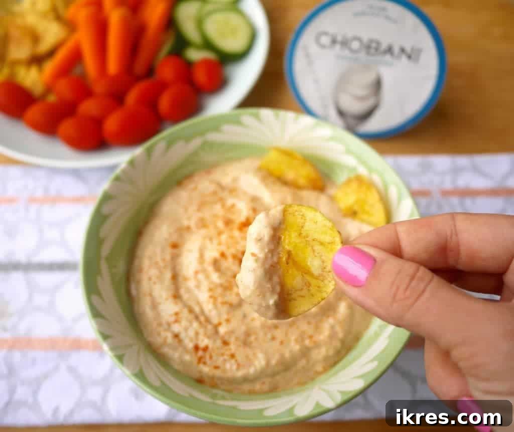 Guilt-Free Grain-Free Copycat Love Dip 2 A blender ready to mix the ingredients for Healthy Copycat Love Dip.