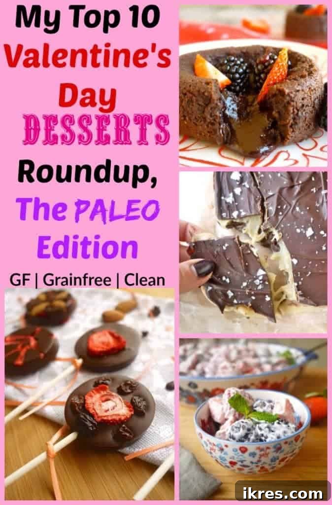 Paleo Valentine's Day Desserts Roundup - Guilt-Free Treats