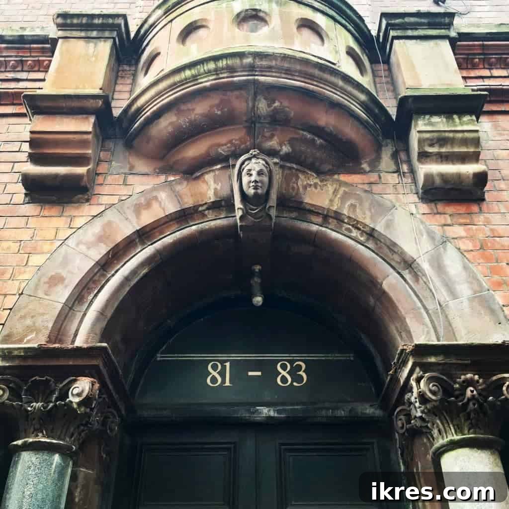 A charming street scene in Belfast, showcasing the city's characteristic red brick architecture and inviting atmosphere.