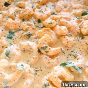 This Paprika Garlic Shrimp recipe is an easy healthy paleo shrimp recipe with the most DELICIOUS SAUCE made of garlic, paprika, parsley, lemon juice, and coconut cream. This dish comes together quickly and is ready in less than 20 minutes! It is naturally dairy free, gluten free, and Whole30 compliant.