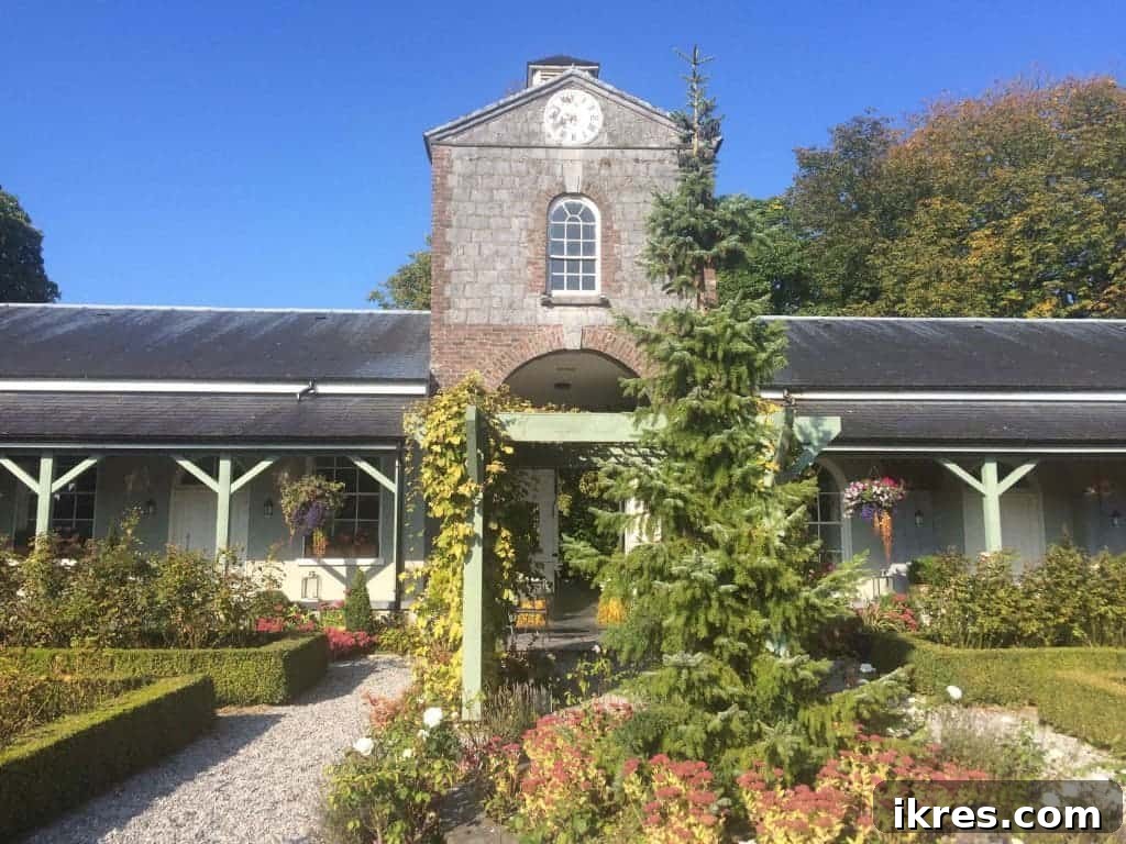 Southeast Ireland's Treasures: Kilkenny, Cashel, Durrow, and Wedding Memories 37 Manicured gardens of Castle Durrow, inviting a leisurely stroll