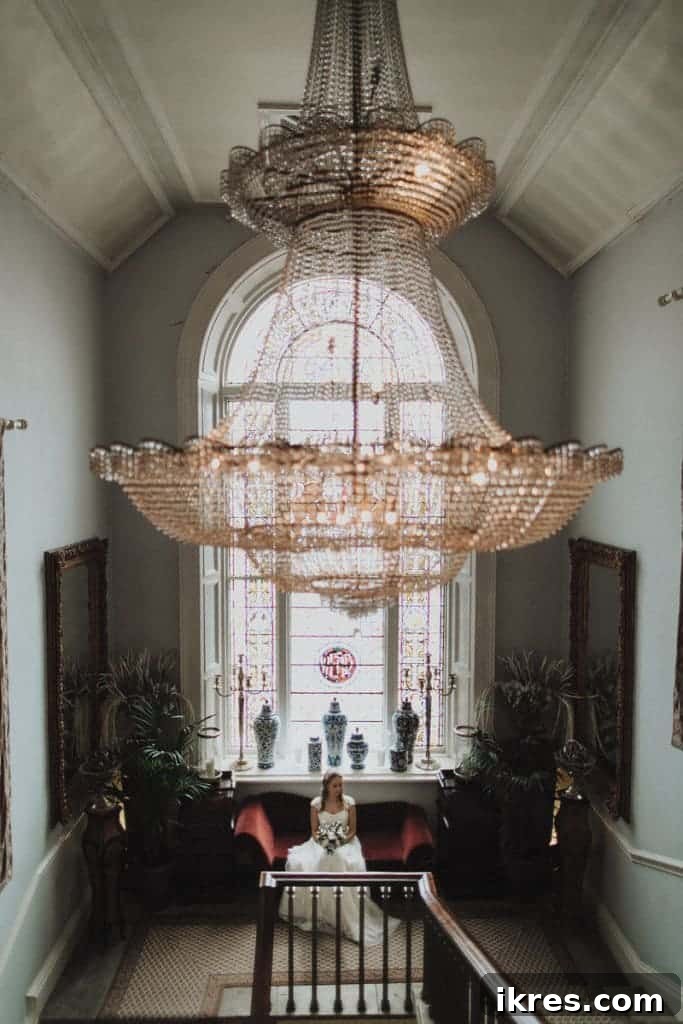 Southeast Ireland's Treasures: Kilkenny, Cashel, Durrow, and Wedding Memories 50 Exquisite floral arrangement in a grand vase at Castle Durrow
