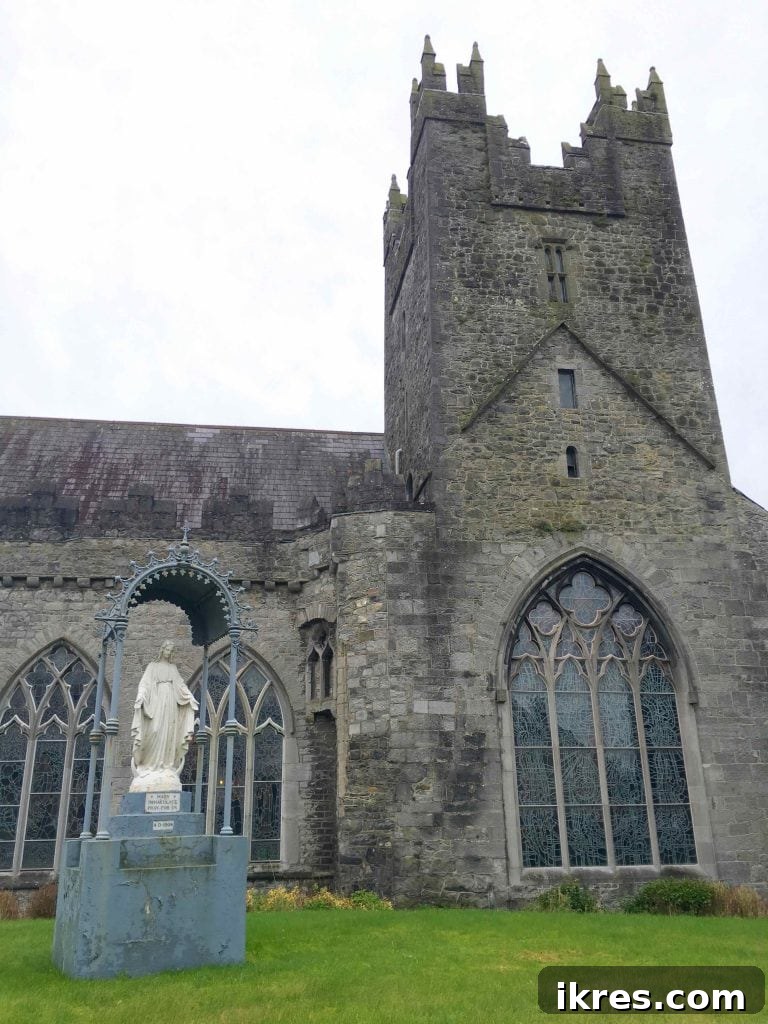 Southeast Ireland's Treasures: Kilkenny, Cashel, Durrow, and Wedding Memories 8 Ancient stone wall in Kilkenny, showing timeless craftsmanship