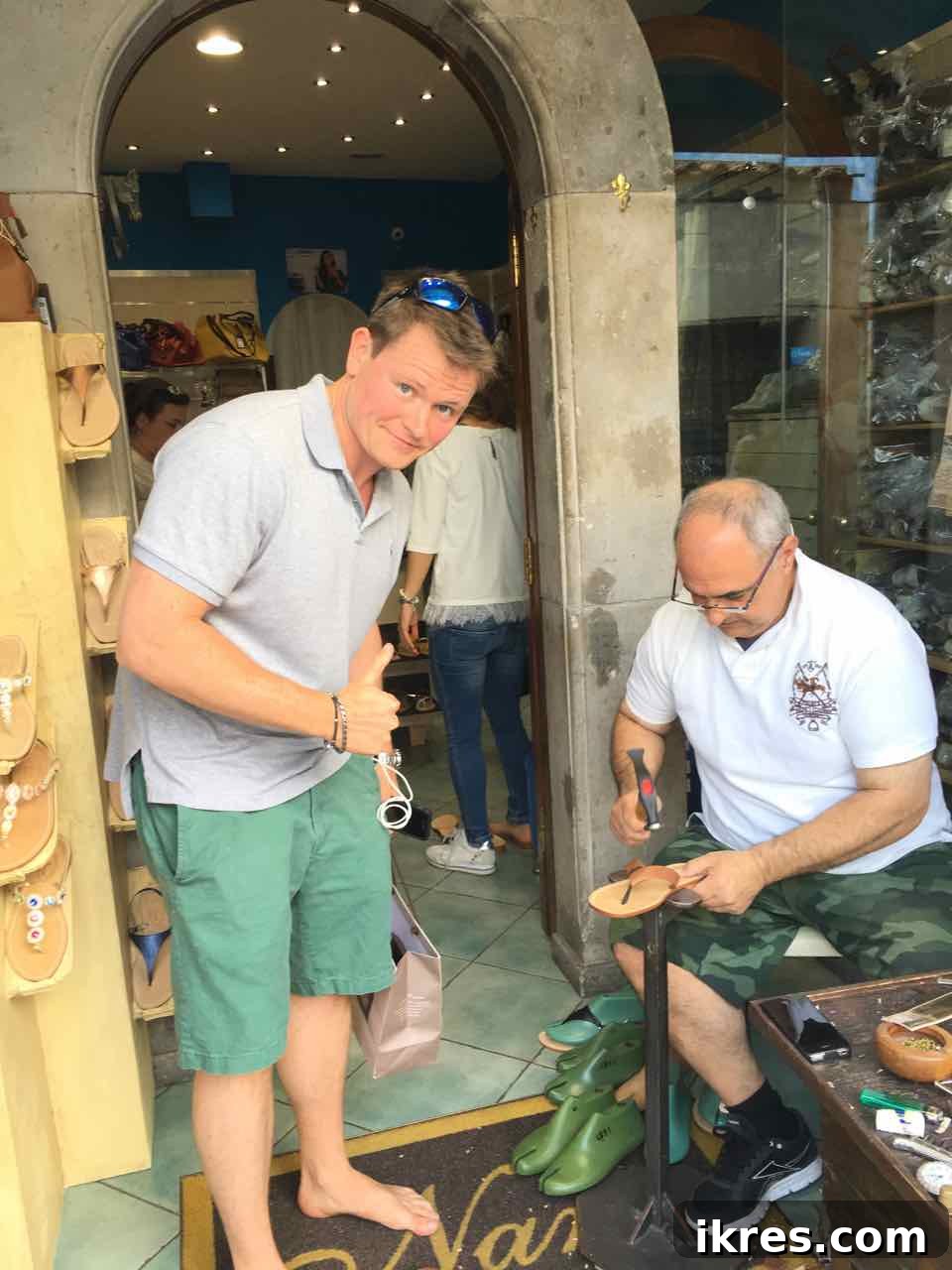 Positano's Enchantment: Our Amalfi Coast Honeymoon Unfolds 50 Handcrafted Italian Leather Sandals