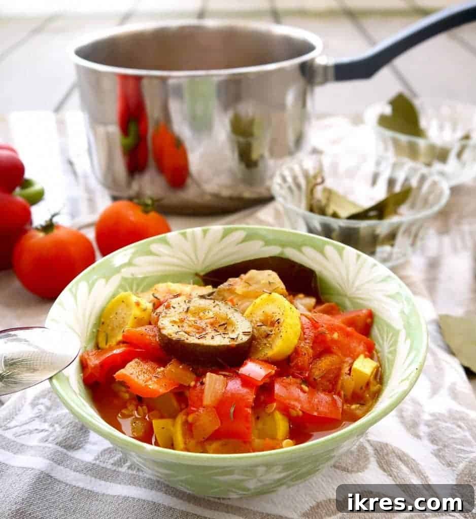 My Mother's Signature Ratatouille 5 Seasoning My Mom's Ratatouille with aromatic bay leaf and thyme, the essential French way. |Perchance To Cook