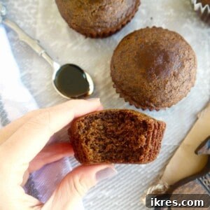 Paleo Chestnut Flour Gingerbread Muffins (GF) | Perchance to cook, www.perchancetocook.com