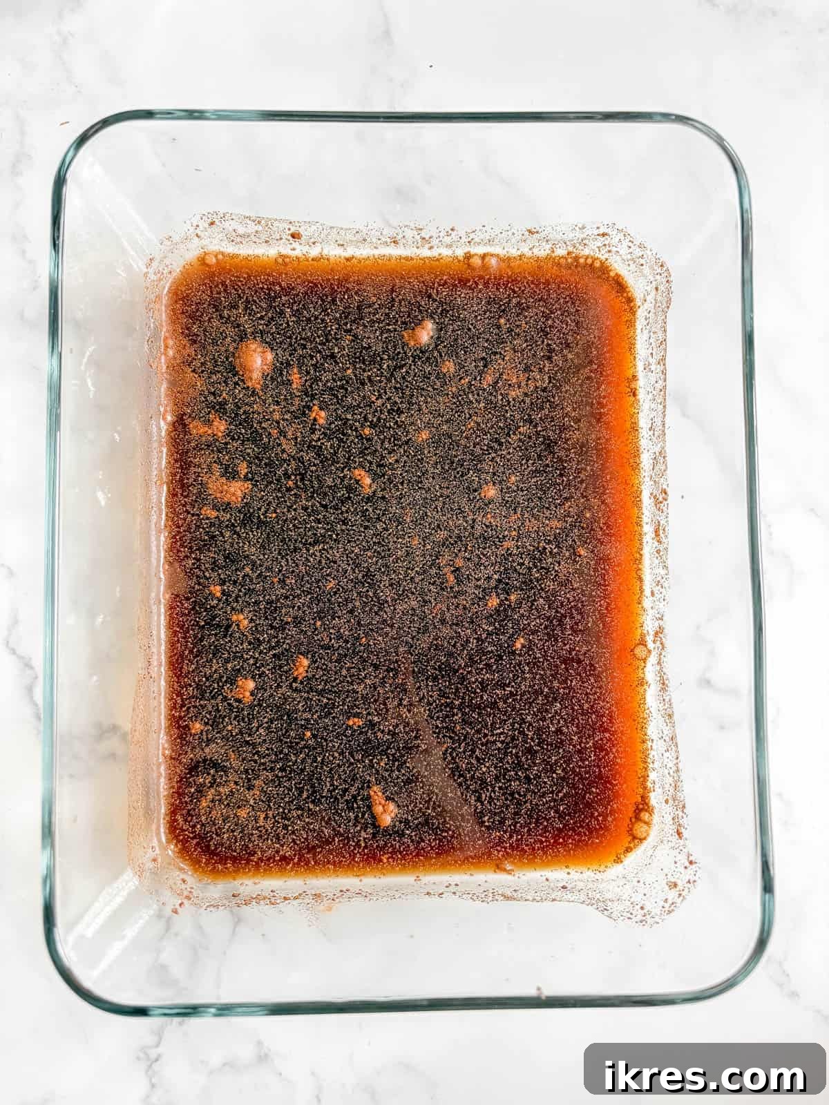 Coffee, kalhua and cinnamon mixed together.
