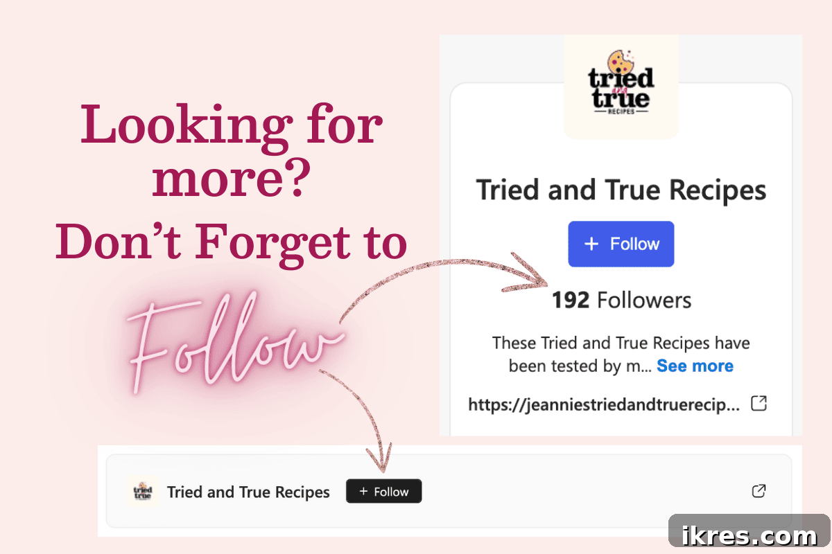 Follow us on social media for more quick and delicious recipe ideas.