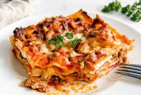 Effortless Greek Yogurt Lasagna