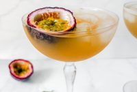 Tropical Passion Fruit Gin Cocktail Recipe