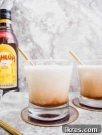 Dairy-free White Russian