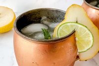 Pear Vodka Moscow Mule: Refreshing Pear Cocktail