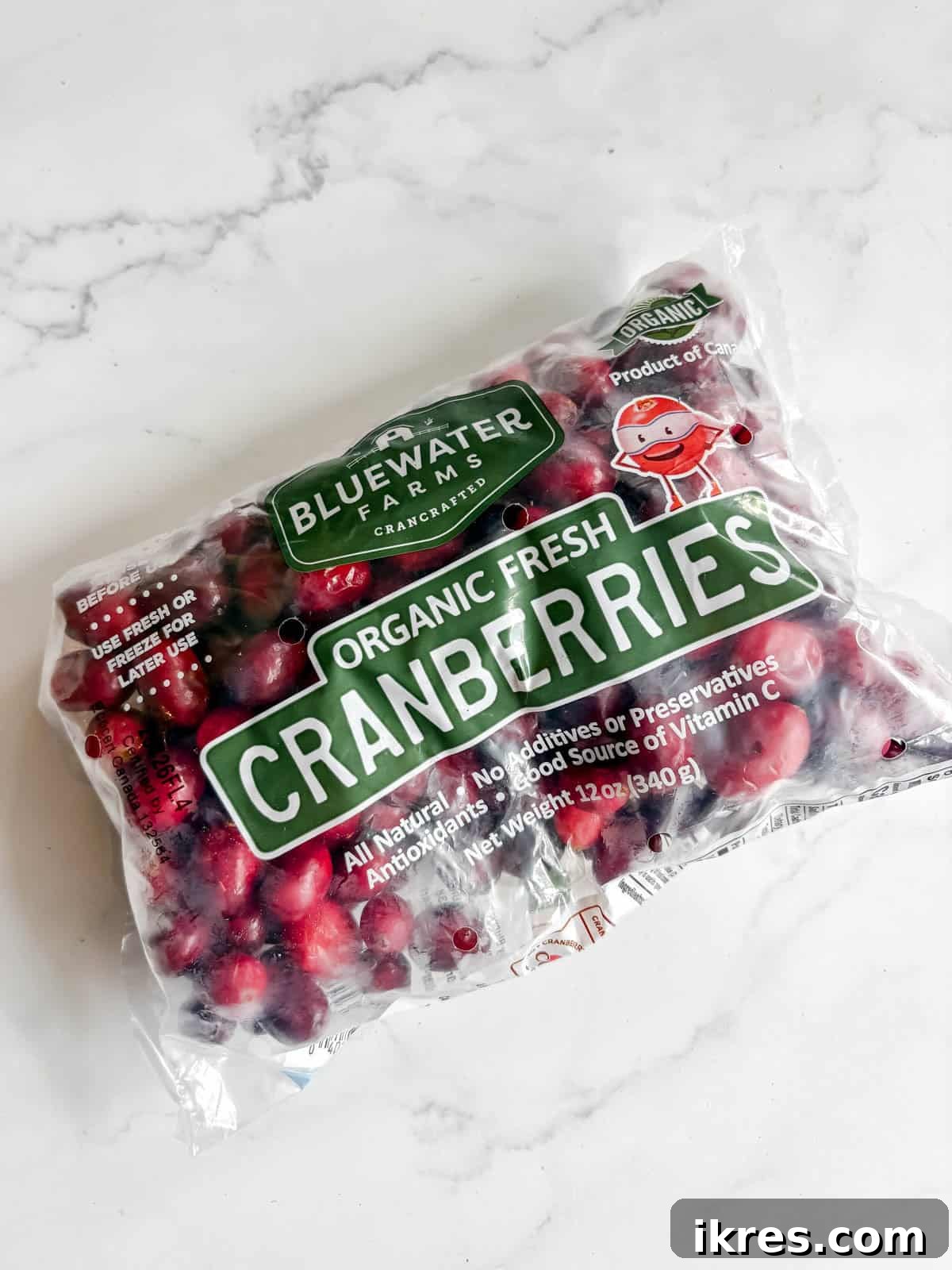 Pumpkin Cranberry Muffins Recipe: Spiced, Moist Fall Treats 4 Fresh cranberries in a bag.